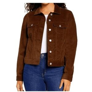 NWT Gap brown woman's corduroy jacket  size Medium